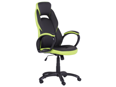 Καρέκλα γραφείου Carmen 7511 (μαύρο-πράσινο)